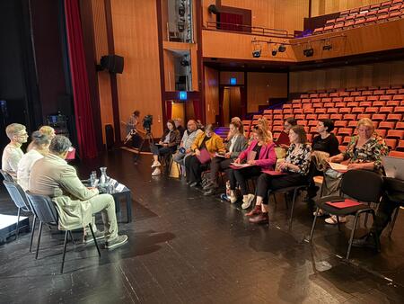 Daj mi besedo_novinarska konferenca; Vir: Občina Sežana